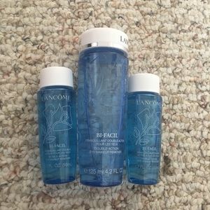 Lot of 3 Lancôme eye makeup removers